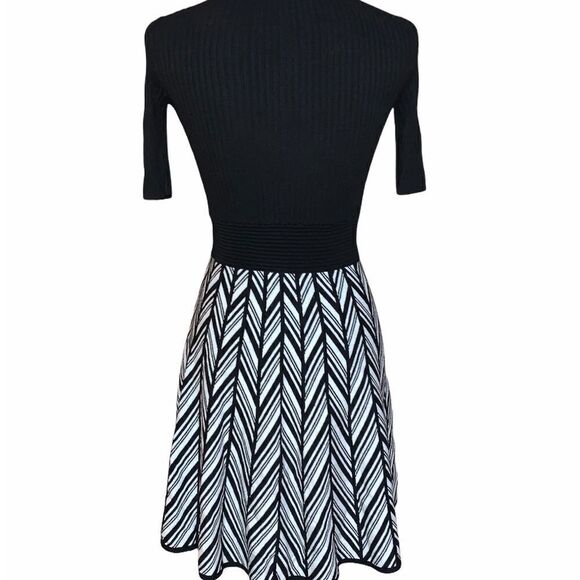 Candie’s Choker Juniors Fit And Flare Skater Dress - Picture 3 of 5